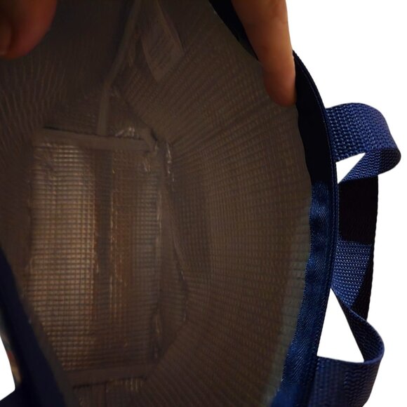 Thirty One Thermal Lunch Box Tote Purple Soutwest Stripe - Picture 7 of 7